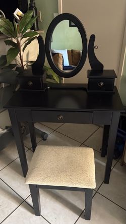 Black Cottage Design Vanity