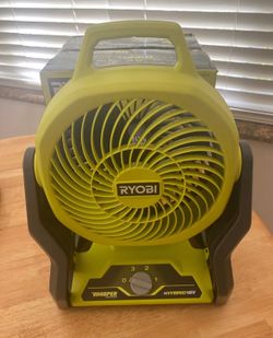 Ryobi 18V Hybrid WHISPER 7-1/2" Fan (Tool Only)