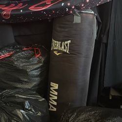 Everlast MMA Black Punching Bag – $80 (Negotiable, Delivery Available)