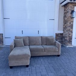 2 Piece Brown Sectional