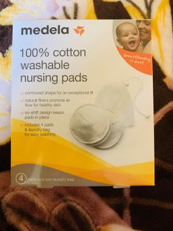medela cotton washable bra pads