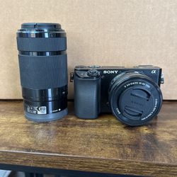 Sony Alpha A6100 Two Lens Kit 