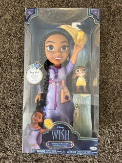 NIB DISNEY WISH ASHA DOLL AND FRIENDS