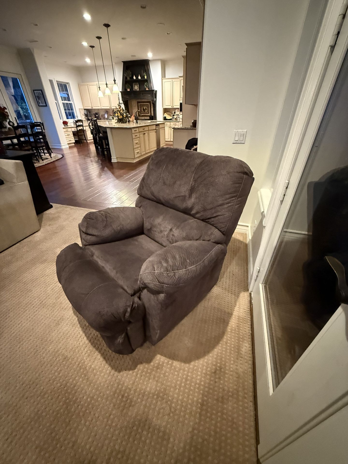 Grey Recliner Chair