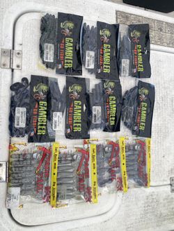 Rage Tail Craw, and Gambler Creature Baits