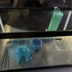10 Gallon Tank, was used for hamsters. Read description