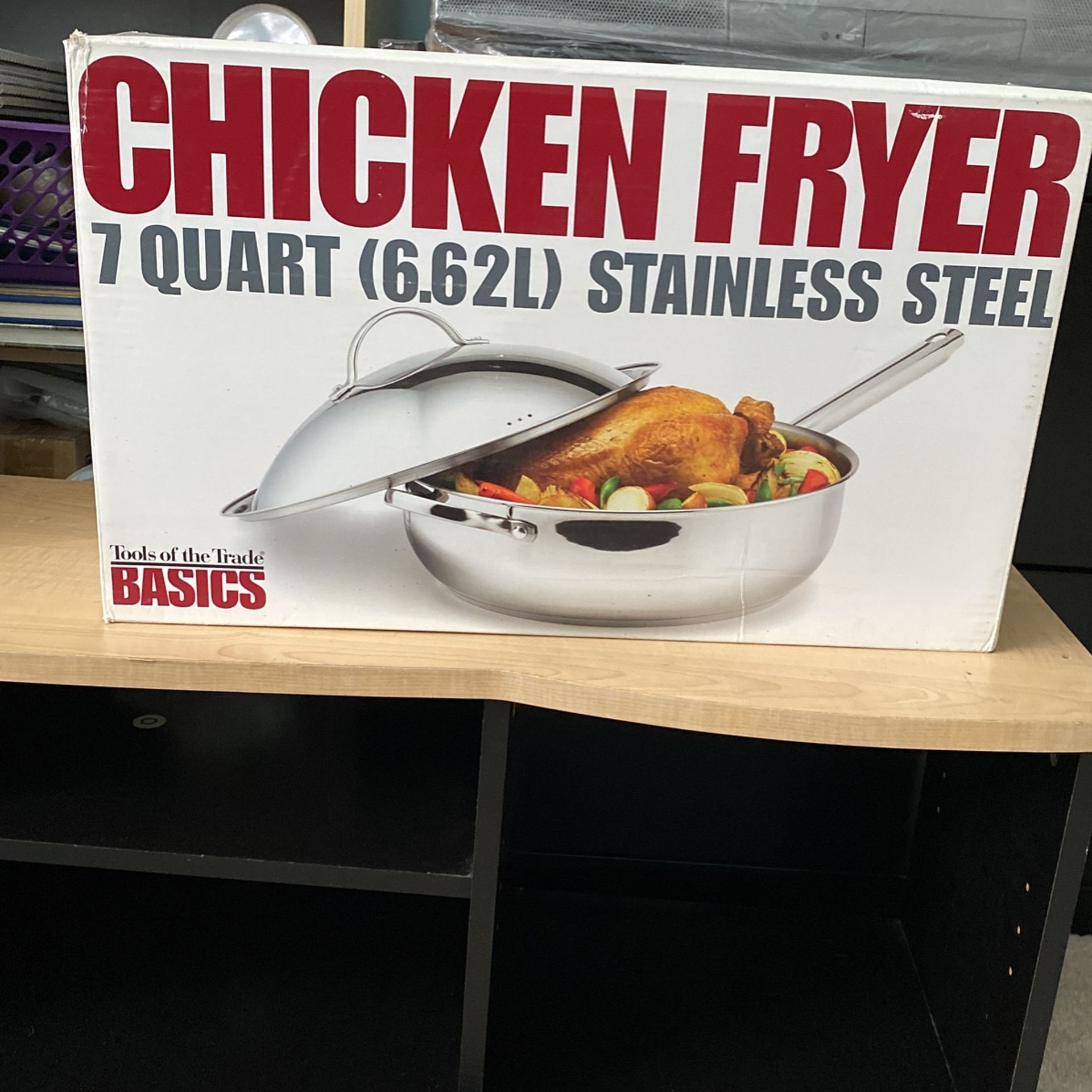 Chicken Fryer 7 Quart (6.62l) Stainless Steel