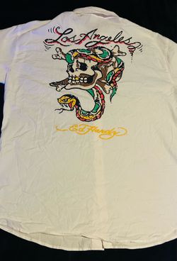 Vintage Ed Hardy Button Down Los Angeles Y2K