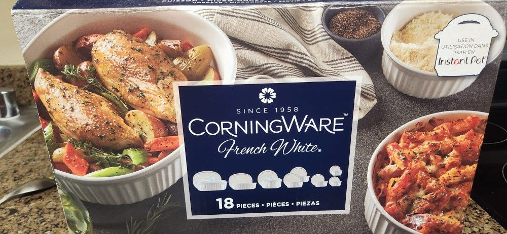 Corningware 18 piece baking set