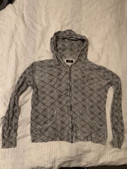 Hollywood Trading Company Lightweight Drawstring Zip Hoody