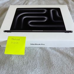 2025 M5 MacBook Pro 14 Inch M5, 16Gb Ram, 512GB Storage