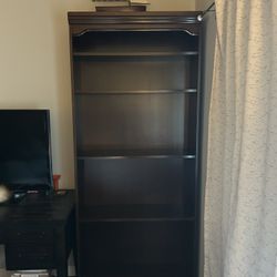7ft Wooden Bookshelf (adjustable) 
