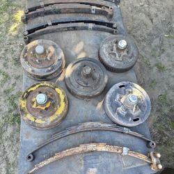 Trailer Parts Leaf Springs And Drums 5 Lugs Part