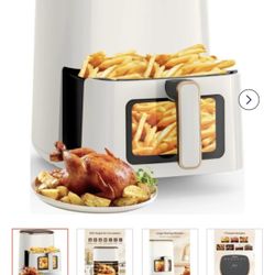 Air Fryer with Cooking Window