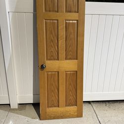 Solid Wood Door – Rare Vintage Quality!