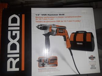 RIDGID 8.5 Amp Corded 1/2 in. Heavy-Duty Hammer Drill