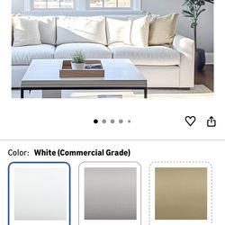 CHICOLOGY Mini Blinds for Indoor Windows 84"W x 72"H, White Horizontal Vinyl Blinds | Cordless | Easy to Install | Sleek Low-Profile Fit for Doors, Of