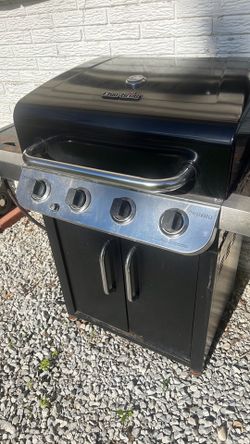 Gas power grill