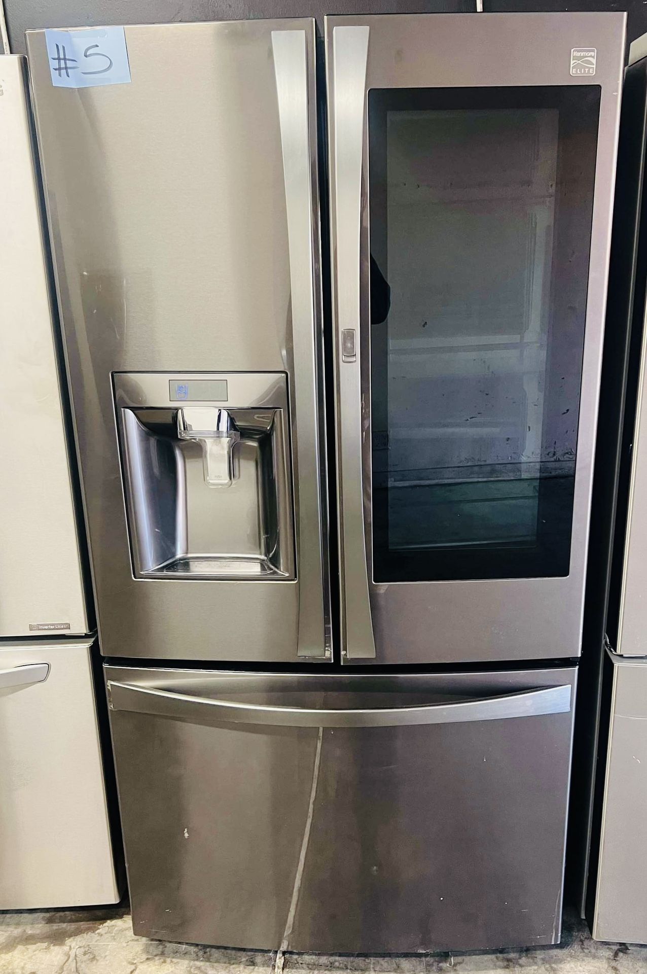 REFRIGERATOR 3 DOORS / WITH DISPENSER / LIGHT 💡