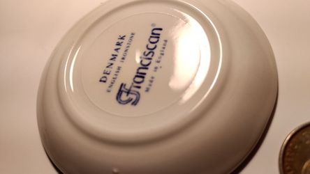 Little plates- Franciscan Denmark English Ironstone