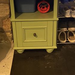Night Or Side Table With Storage Drawer