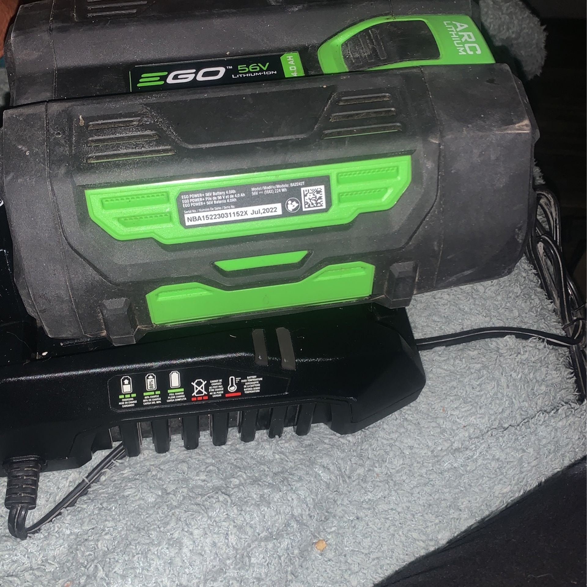 EGO 56Volts Battery Charger
