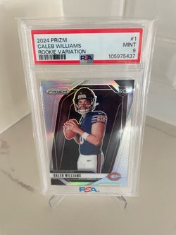 2024 Prizm Silver Variation Rookie Caleb Williams PSA 9