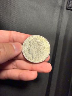 1883 silver Morgan dollar