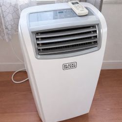 BLACK+DECKER 14,000 BTU ASHRAE (8,400 BTU DOE) Portable Air Conditioner with Remote Control, White
