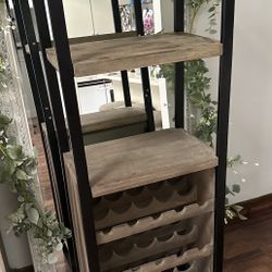 Wine rack And Shelf 
