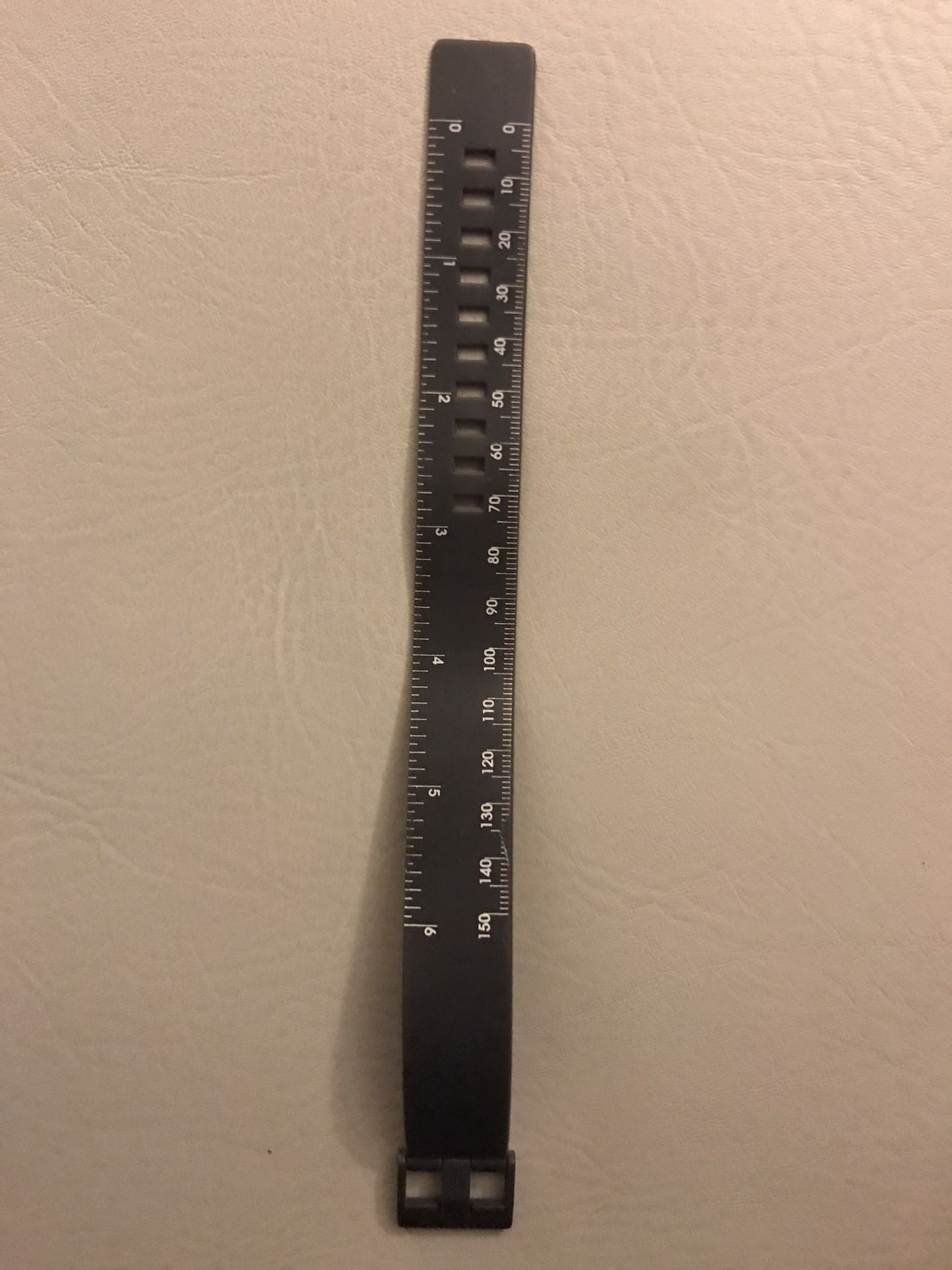 Wristband ruler