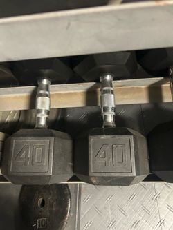 40 pounds dumbbell
