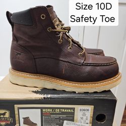 Red Wings Irish Setter Safety Toe Work Boots Size 10