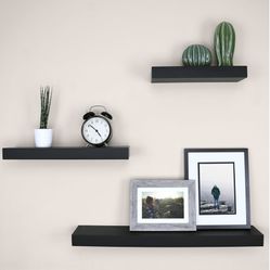 Modern Floating Shelves, Set of 3