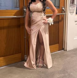 Champagne Formal Dress