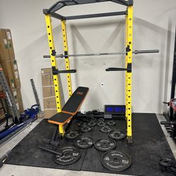 Him Gym w/300lbs Weightset 