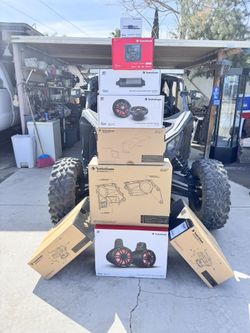 Can Am Maverick X3 Rockford Fosgate Stage 6 
