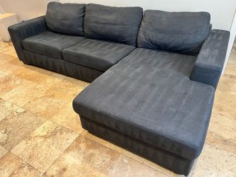 Sectional Pull Out Bed with storage chaise.