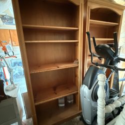 2 Bookshelves