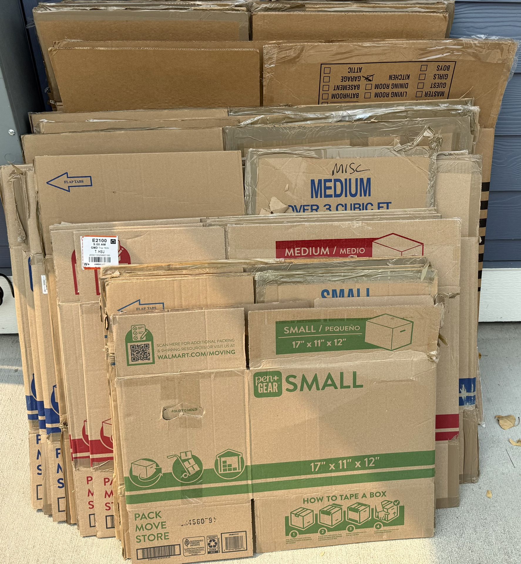 Walmart Boxes