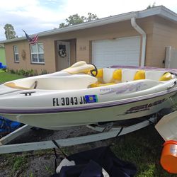 1996  SEADOO  BOMBARDIER "Speedster" JET BOAT 