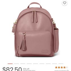 Pink Skip Hop Backpack Or Diaper Bag 