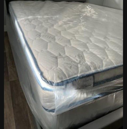 Brand New Queen Size Bambo Mattress And Boxspring $239 Free Delivery Same Day Delivery