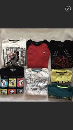 Boys shirt bundle size M