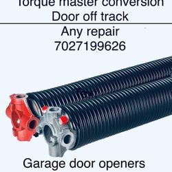 Garage Door .and Springs New