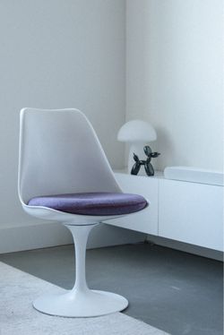 Vintage MCM Tulip Swivel Chair - Space Age Pedestal