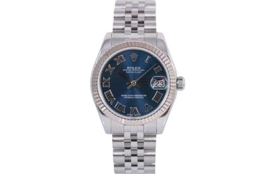 2010s Rolex Datejust 31mm Super Jubilee - 178274 (Blue Roman)