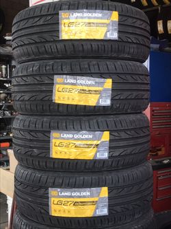 New tires 215/55/17 Llantas Nuevas  MOUNTED BALANCED AND TAX INCLUDED