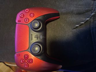 Red ps5 controller