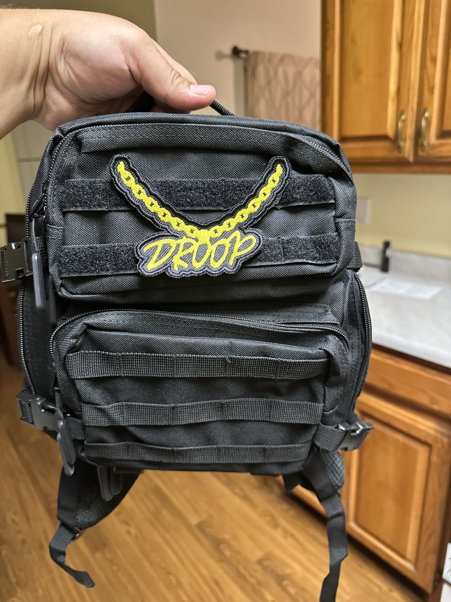 Mini Tactical Backpack W/custom Patch